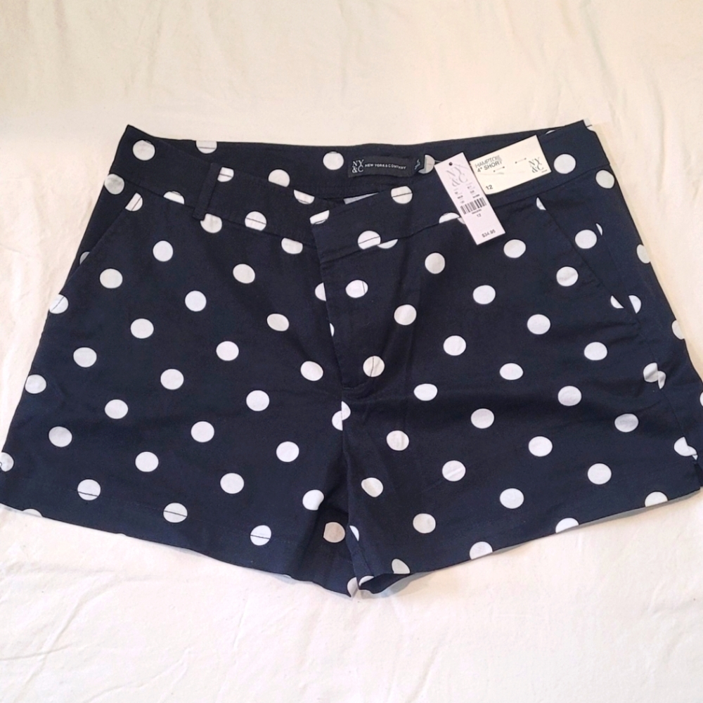 Ny&C polka-dot shorts